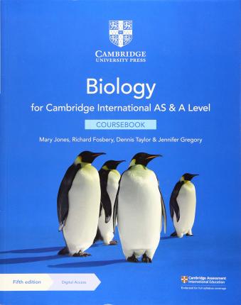 [9781108859028] Cambridge International AS & A Level Biology Coursebook with Digital Access (2 Years) 5ed