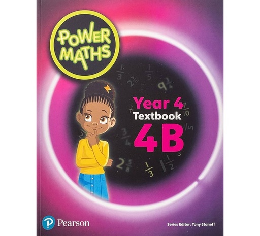 [9780435190255] Pearson Power Maths Year 4 Textbook 4B